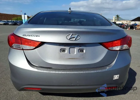 2013 Hyundai Elantra Gls from USA, damaged, VIN KMHDH4AE4DU538349